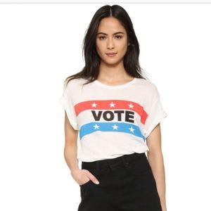 NWT WILDFOX Vote graphic tee
